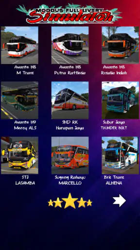 Mod Bus Full Livery Simulator screenshot