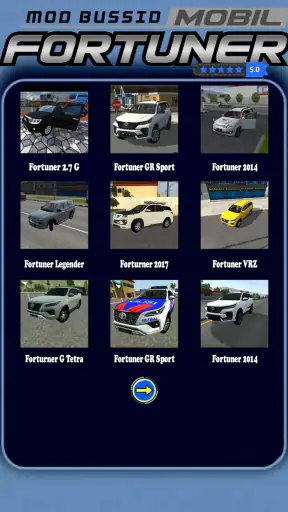 Mod Bussid Mobil Fortune screenshot