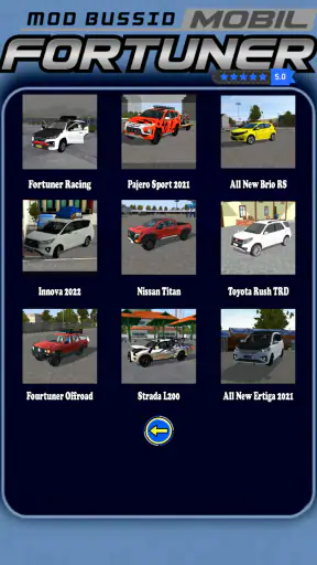 Mod Bussid Mobil Fortune screenshot