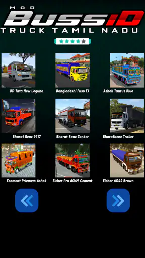 Mod Bussid Truck Tamil Nadu screenshot