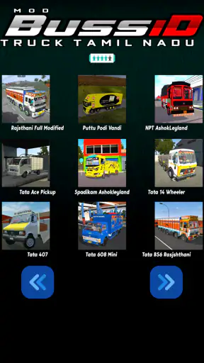 Mod Bussid Truck Tamil Nadu screenshot