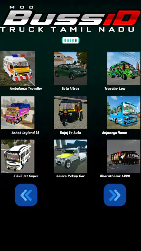 Mod Bussid Truck Tamil Nadu screenshot