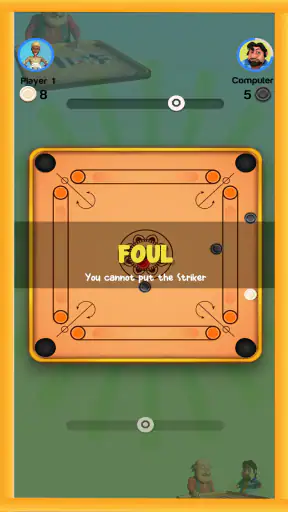 Motu Patlu Carrom Game screenshot