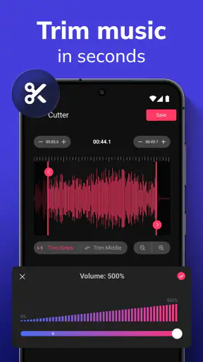 MP3 Cutter & Audio Editor screenshot