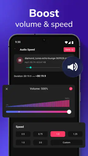 MP3 Cutter & Audio Editor screenshot