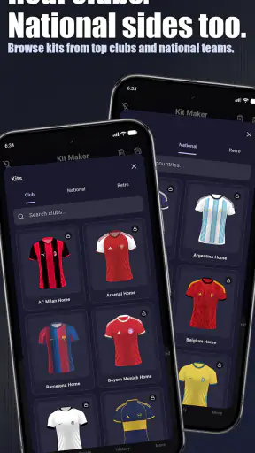My Jersey - Football Designer screenshot