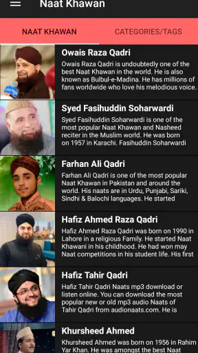 My Naat Book (Lyrics & Videos) screenshot