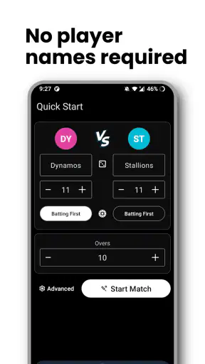 My Umpire - Cricket Scorer screenshot
