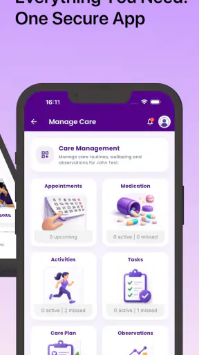 My Virtual Carer - Care App screenshot