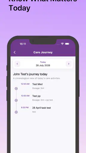 My Virtual Carer - Care App screenshot