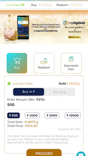 mydigigold screenshot