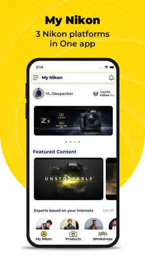 MyNikon: Cameras & Workshops screenshot