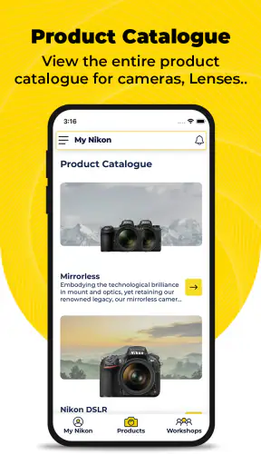 MyNikon: Cameras & Workshops screenshot