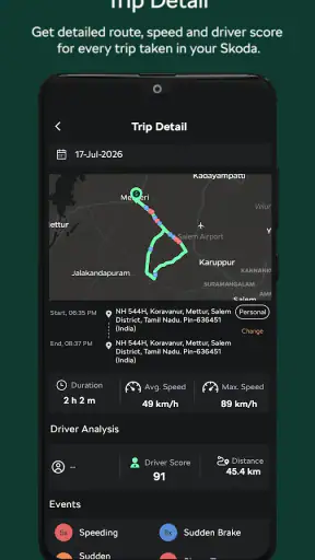 MyŠkoda Plus screenshot