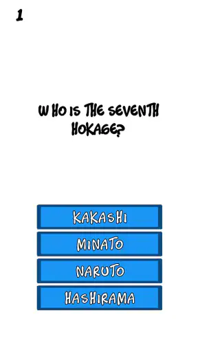 Naruto Boruto Ninja Quiz screenshot