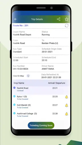 Nashik City Bus screenshot