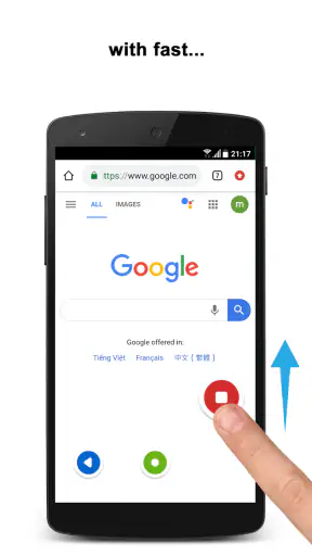 Navigation Gestures screenshot