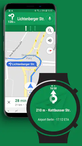 Navigation [Huawei watches] screenshot