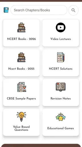 NCERT Books and Solutions screenshot