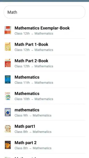 NCERT Books and Solutions screenshot