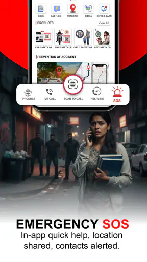 Nek Insan: Safety QR SOS Alert screenshot