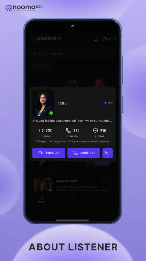 Noomo - Your Voice. Your Space screenshot