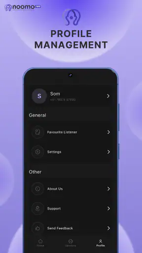 Noomo - Your Voice. Your Space screenshot