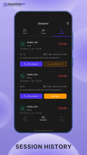 Noomo - Your Voice. Your Space screenshot