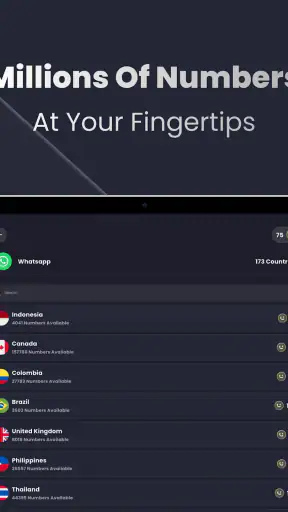 Numsify: वर्चुअल नंबर & SMS screenshot