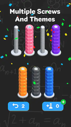 Nuts Sort - Color Sort screenshot