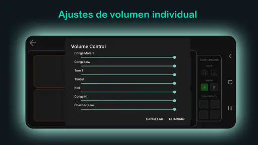 Octapad Live Drums screenshot