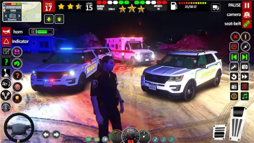 Offline Police Car: Cop Game screenshot