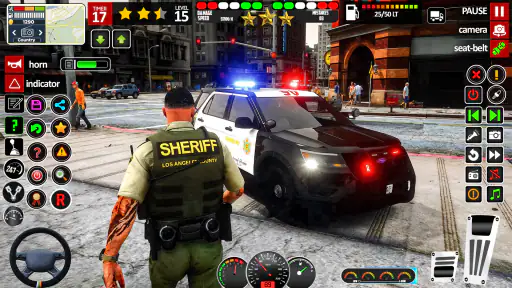 Offline Police Car: Cop Game screenshot