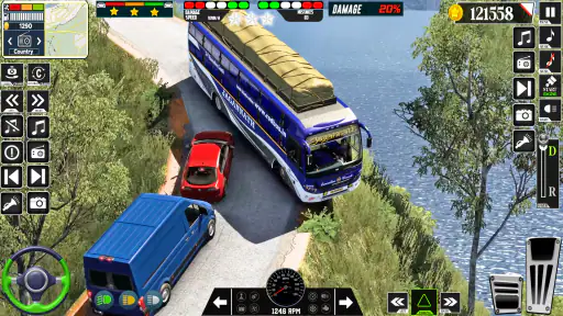 Offroad Bus Driving 3D Game screenshot