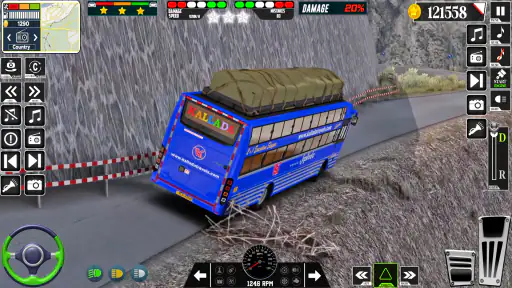 Offroad Bus Driving 3D Game screenshot