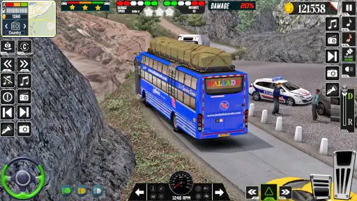 Offroad Bus Driving 3D Game screenshot