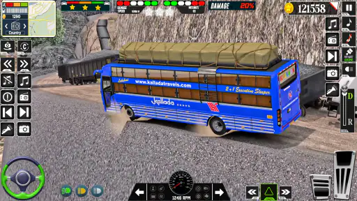 Offroad Bus Driving 3D Game screenshot