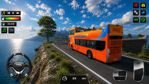Offroad Bus Driving Impossible screenshot