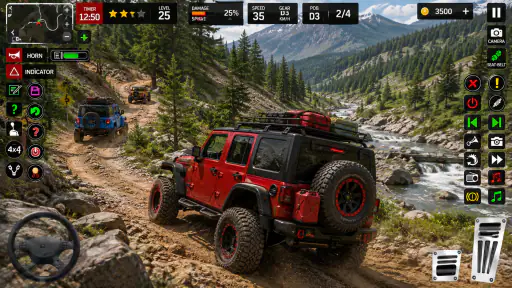 offroad jeep games 3d driving screenshot