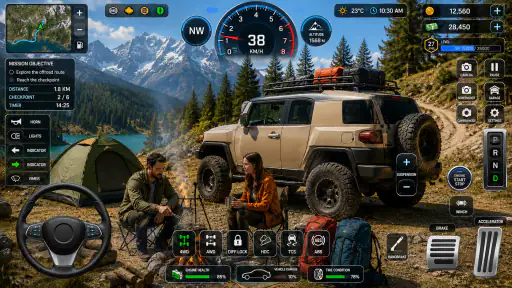 offroad jeep games 3d driving screenshot