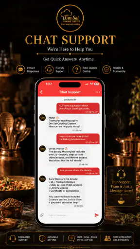 Om Sai Cooking Classes screenshot