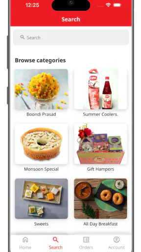 Om Sweets & Snacks screenshot