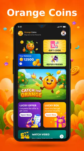 Orange Coins screenshot