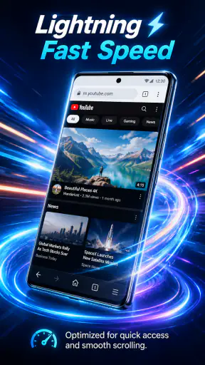 Orbit Browser: Fast & Private screenshot
