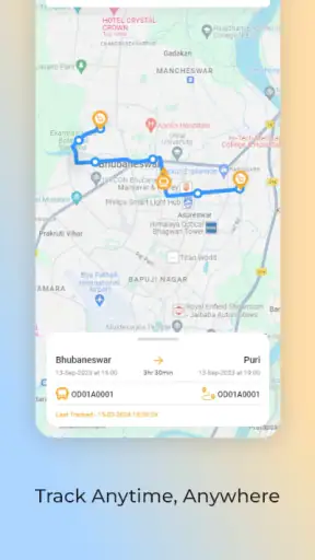 OSRTC Bus Booking screenshot