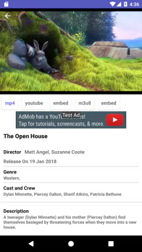 OXOO - Android Live TV & Movie screenshot