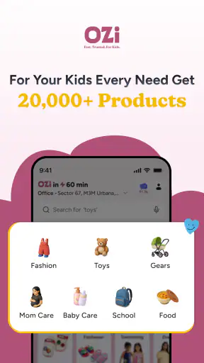 OZi: Fast. Trusted. For Kids. screenshot