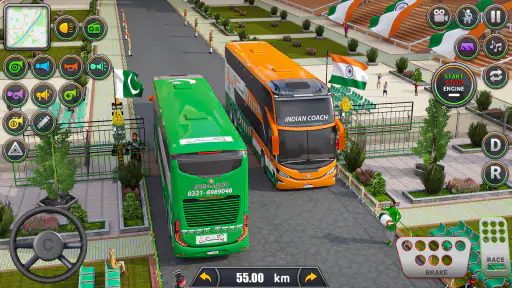 Pakistan - India Bus Simulator screenshot