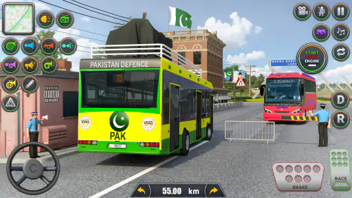 Pakistan - India Bus Simulator screenshot
