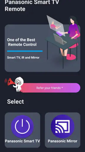 Panasonic Smart TV Remote screenshot